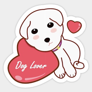 I'm A Dog Lover Sticker